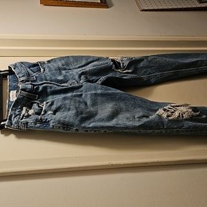 Abercrombie distressed jeans